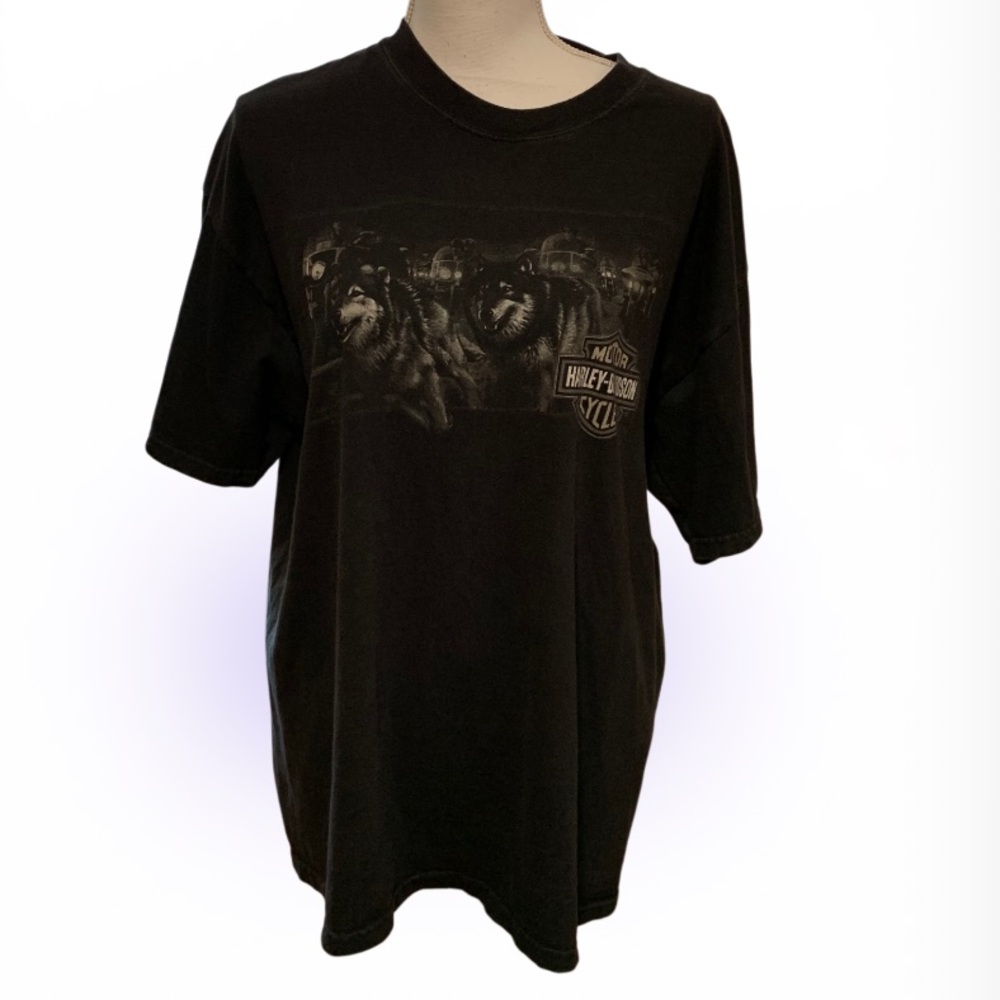 Harley-Davidson Black Graphic Short Sleeve Tee